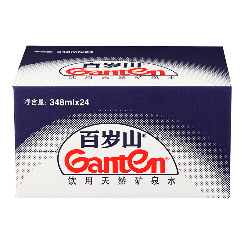  百歲山（Ganten） 348ml*24瓶 礦泉水  整箱_http://m.cuic.org.cn/img/images/C201903/1552382328268.jpg