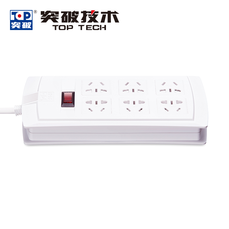 突破 D1K62(原TZ-C162)*6位總控*過載保護、保護門*新國標插座 (10米)_http://m.cuic.org.cn/img/images/C201906/1561018021111.png