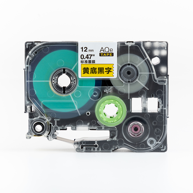 愛墨 AQe-621（9mm）標準覆膜標簽打印機色帶