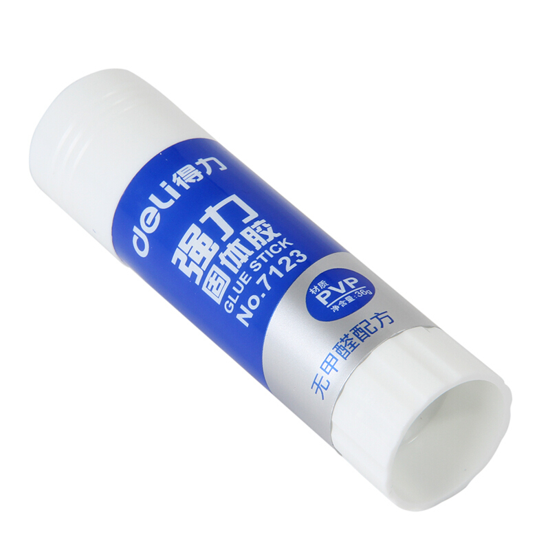 得力（deli） 7123 36g pvp材質強粘性固體膠棒