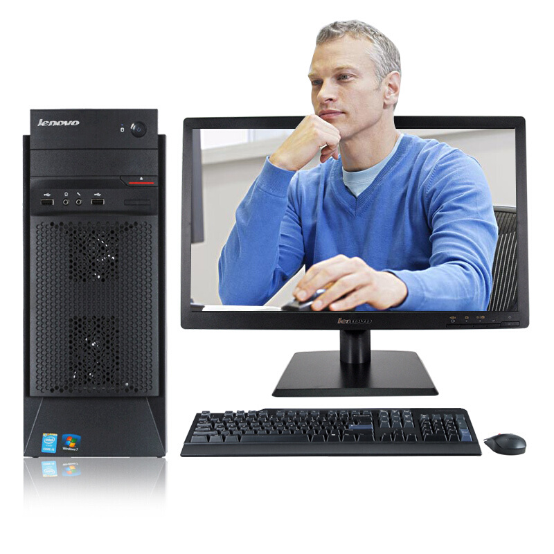 聯想（Lenovo） 啟天/M4650 辦公臺式機電腦（CORE i5-6500）4G內存 1T硬盤 1G獨顯/24英寸