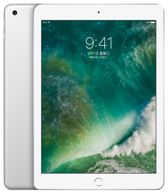 蘋果 Apple iPad 平板電腦 （32G WLAN版/A9 芯片/Retina顯示屏/Touch ID技術 MP2G2CH/A） (銀色) 