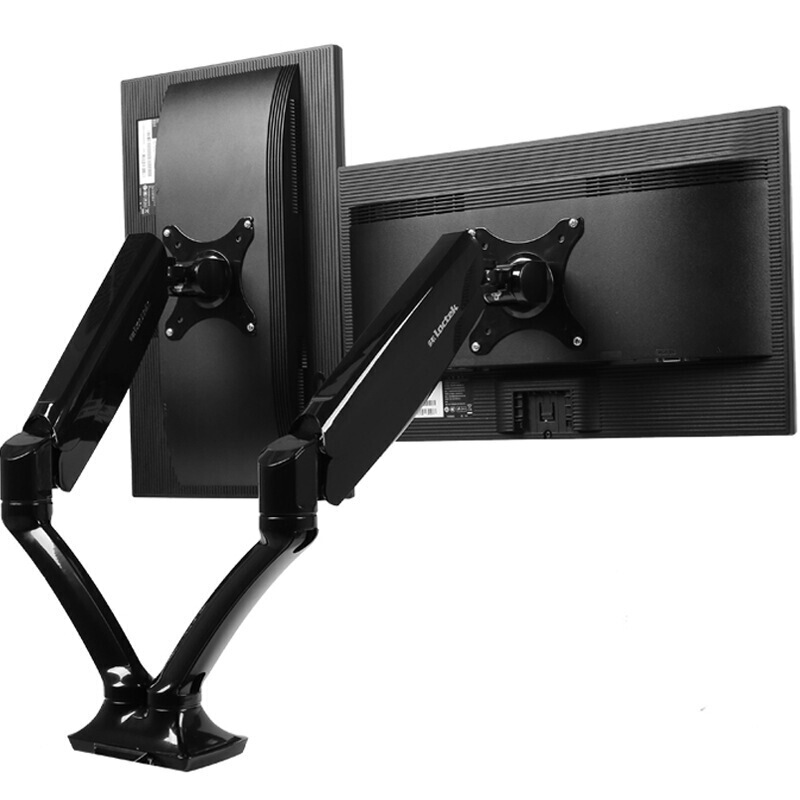 樂歌（Loctek） DLB502-D 雙屏拼接顯示器設(shè)計(jì)電腦架 桌面底座旋轉(zhuǎn)升降雙屏支架_http://m.cuic.org.cn/img/sp/296/60d596c1-8a39-4f45-b1e8-e56520d661f8.jpg