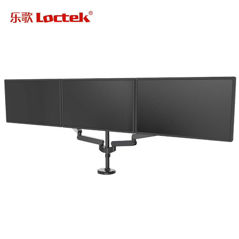 樂歌（Loctek） Q5T 三屏多屏顯示器支架電腦支架 旋轉升降伸縮支架_http://m.cuic.org.cn/img/sp/296/fecc0257-6621-4546-8dcd-2c43a5e721e9.jpg