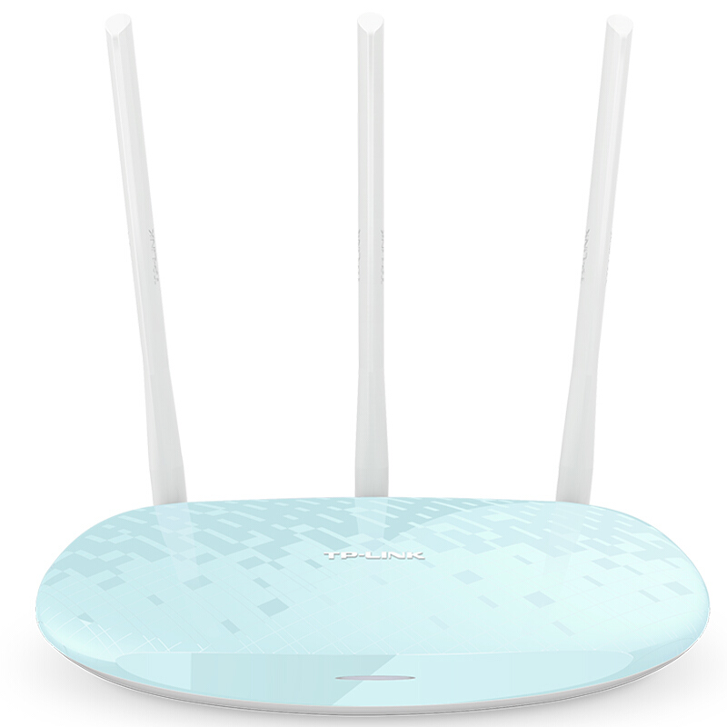 普聯 TL-WR886N 450M無線路由器 智能路由 WIFI無線穿墻（水藍色）
