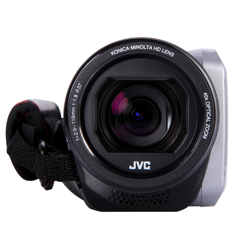 JVC（杰偉世） GZ-R420 SAC四防高清攝像機DV 家用戶外運動 (銀色 可擴展鏡頭) 