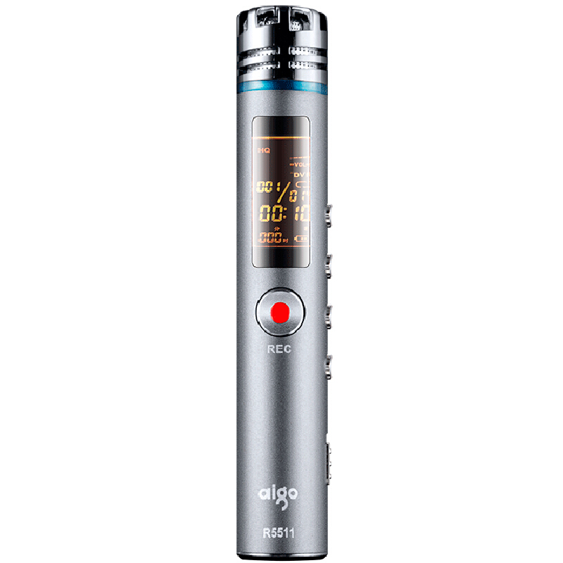 愛國者（aigo） R5511 錄音筆 專業 微型迷你 學習/會議采訪取證錄音器 高清遠距降噪 MP3播放器 灰色（16G）_http://m.cuic.org.cn/img/sp/309/dd882d03-8201-425d-84e2-0f811af06a9d.jpg