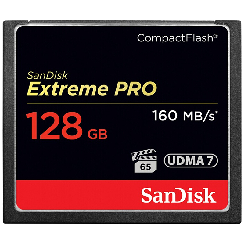 閃迪（SanDisk） 128GB 至尊超極速CompactFlash存儲(chǔ)卡 UDMA7 CF卡