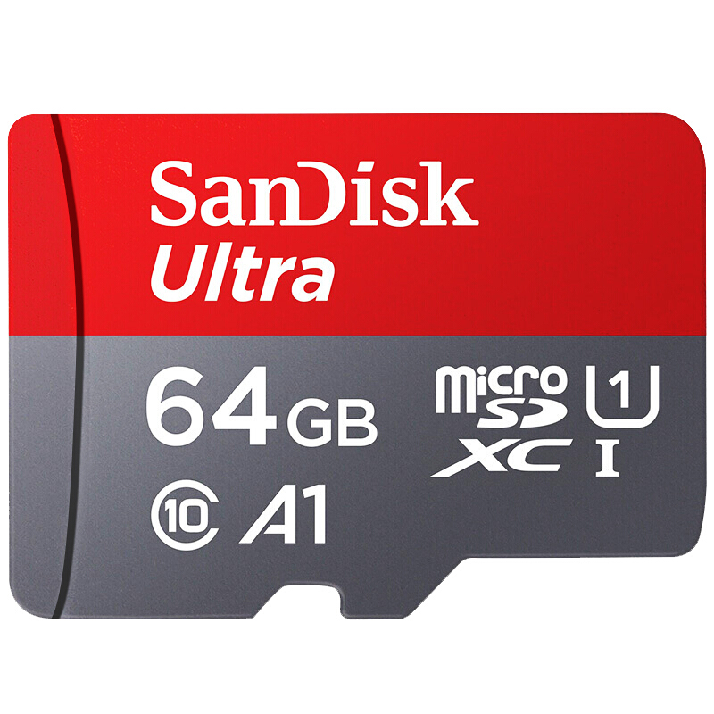 閃迪（SanDisk） A1 64GB 至尊高速移動(dòng)MicroSDXC UHS-I存儲(chǔ)卡 TF卡