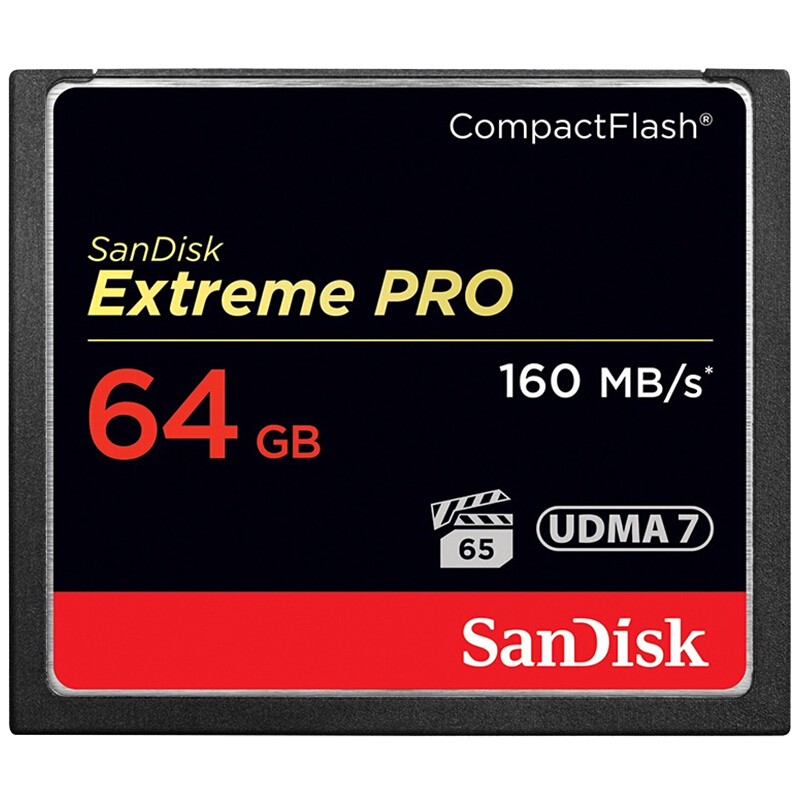 閃迪（SanDisk） UDMA7/64GB 至尊超極速CompactFlash存儲(chǔ)卡 CF卡
