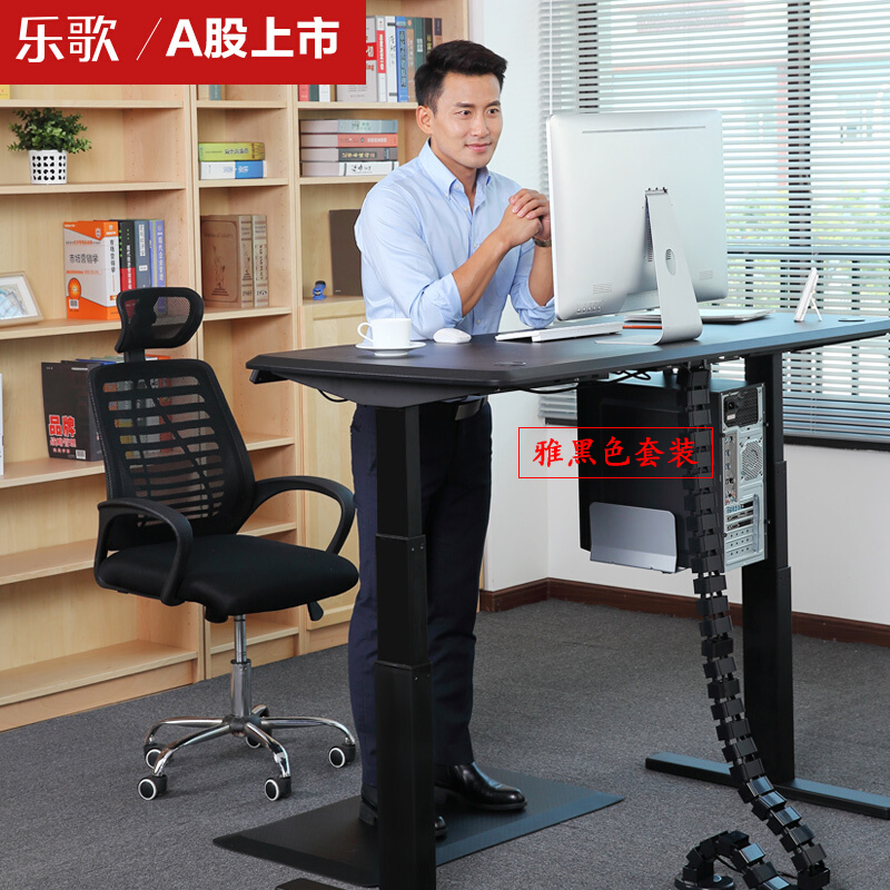 樂歌（Loctek） E3 呵護腰椎站立辦公電動升降桌/立柱3節(jié) (桌面尺寸2000*800mm) 